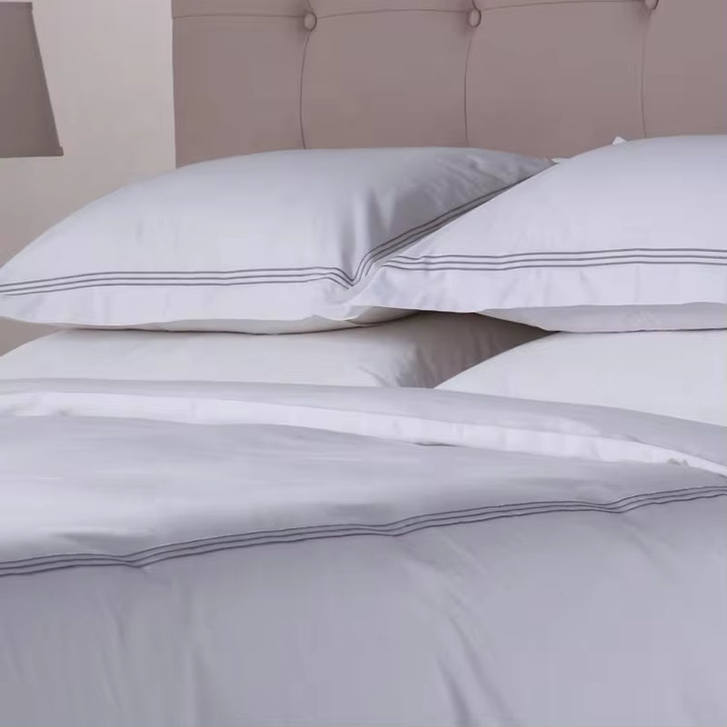 Fade Resistant Queen Bedding Set Bed Sheets & Set Hotel Luxury Soft Premium Wrinkle