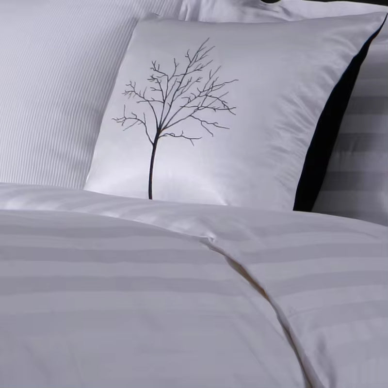 Fade Resistant Queen Bedding Set Bed Sheets & Set Hotel Luxury Soft Premium Wrinkle
