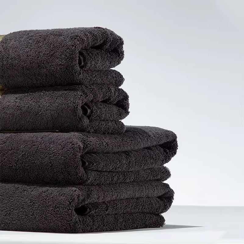 Luxury Custom Towel Cotton Set Excellent Quality White