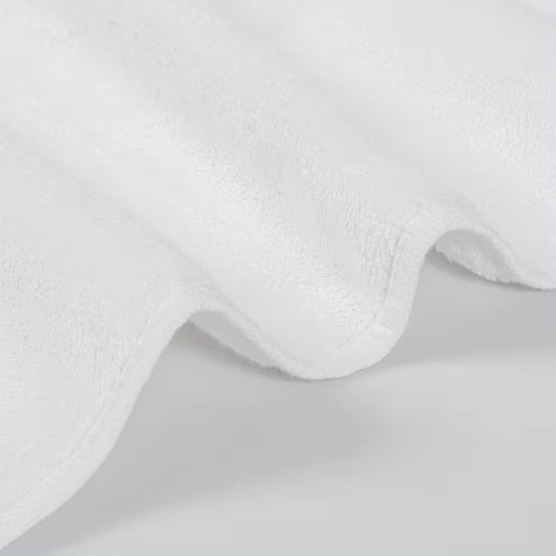2023 Hottest Selling Hotel Towels Superior High-Quality Cotton Plain White 5 Star Jacquard Towels