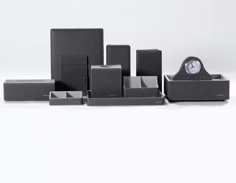 Hotel Bathroom Accessory Set Leather Hotel Guestroom Accessories Hotel Bathroom Accessories