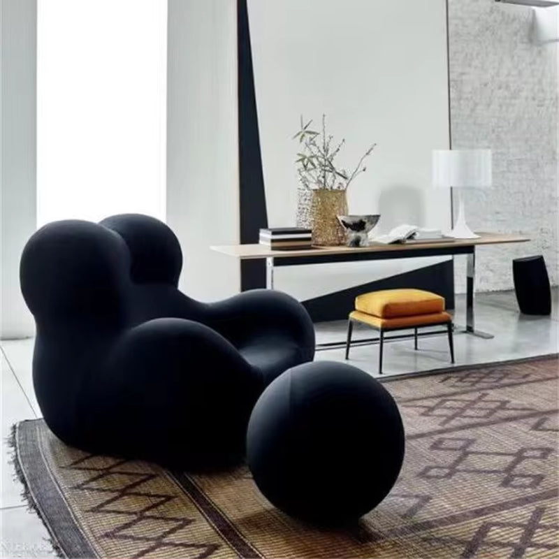Home Use Mother'S Hug Soft Luxury Sofa Single Seater Microfiber Fabric Sofa Living Room Furniture Lounge Sofa Set