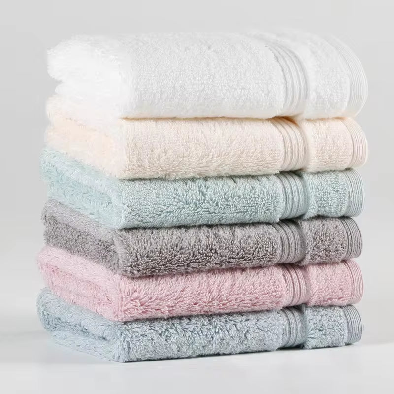 Luxury Custom Towel Cotton Set Excellent Quality White