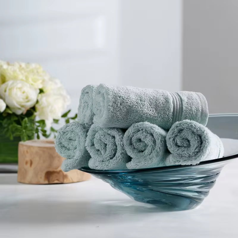 Luxury Custom Towel Cotton Set Excellent Quality White