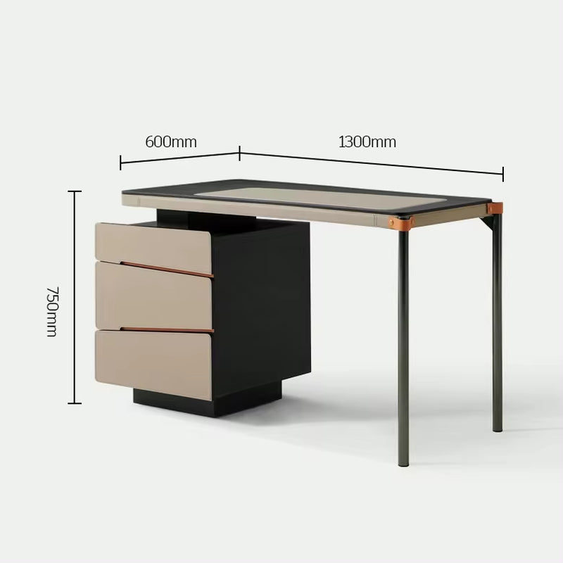 Economic Simple Design Office Computer Desk with Drawer Modern Home Furniture Wooden Study Desk for Home Office