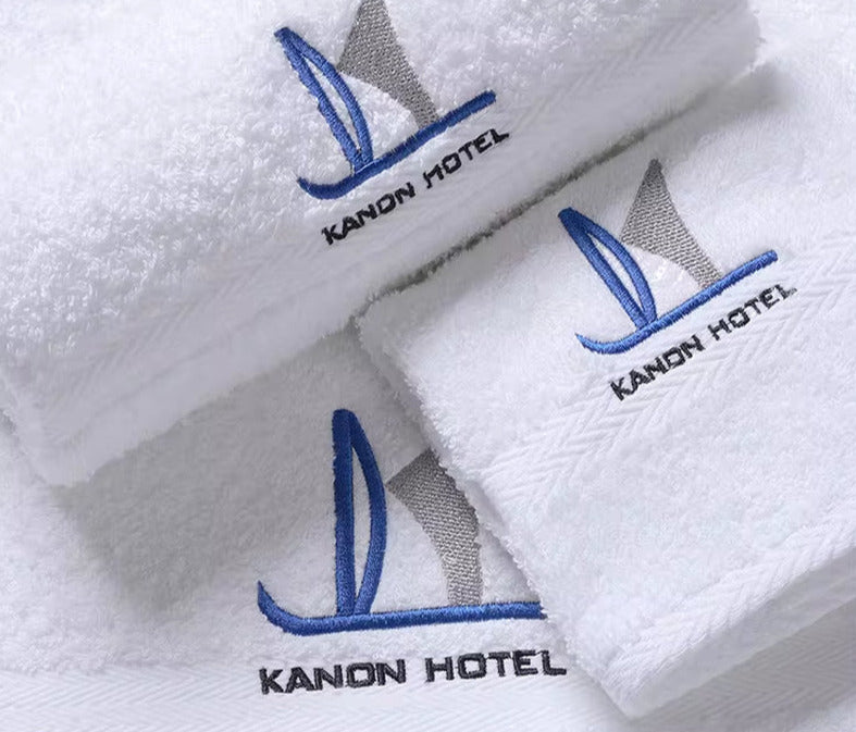 Wholesale Price Standard Size Pure Cotton Plain Big White Hotel Bath Towel 500 Gsm