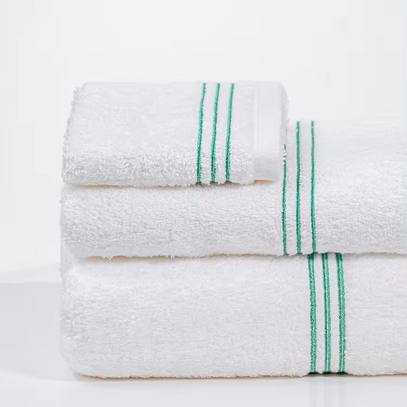 Hot Selling Pure Cotton White Hotel Towels Bath Towel Hand Towel