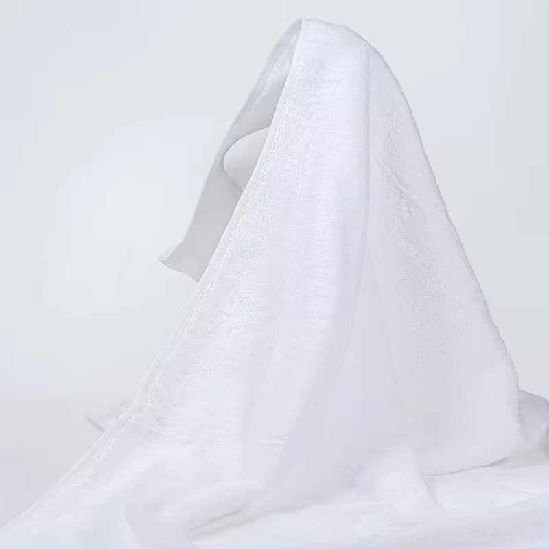 Wholesale Price High-Quality Cotton White 5 Star Hotel Towels Bath Towel Hand Towel