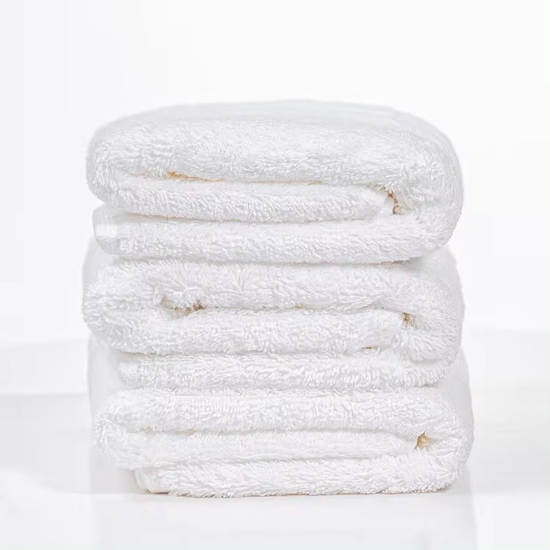 Hot Selling Pure Cotton White Hotel Towels Bath Towel Hand Towel