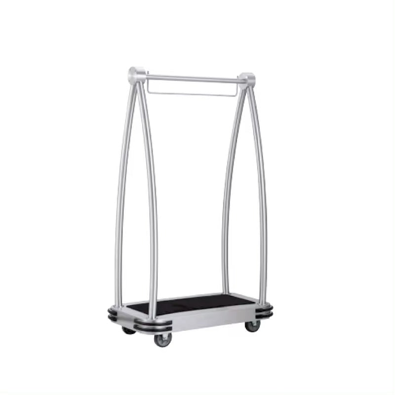 Luxurious Hotel Concierge Birdcage Trolley Bellman Luggage Platform Trolley Cart