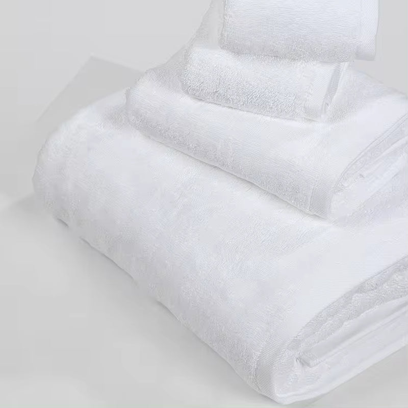 Wholesale Price High-Quality Cotton White 5 Star Hotel Towels Bath Towel Hand Towel