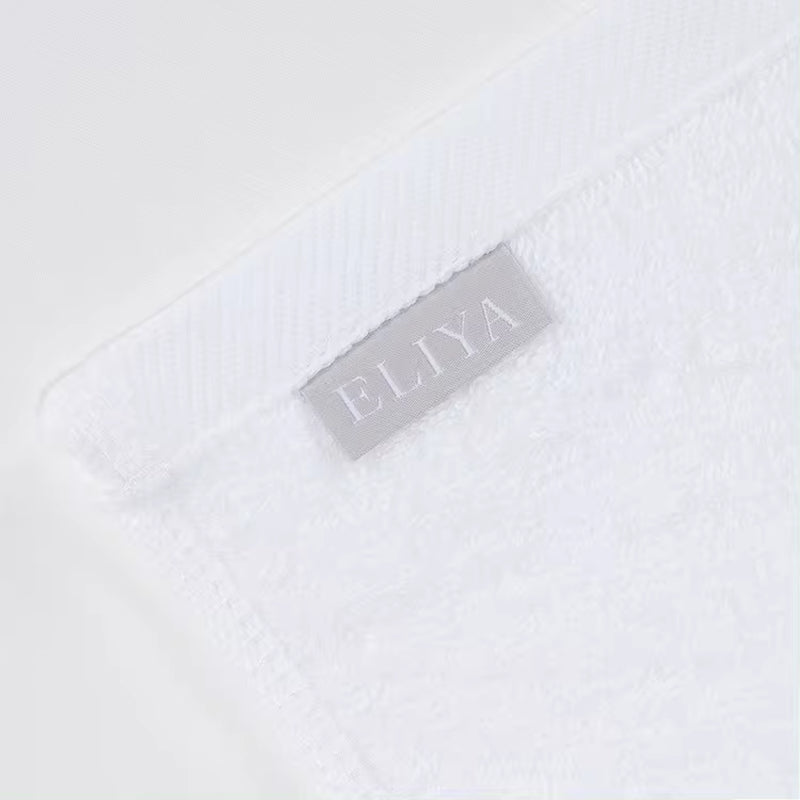 2023 Hottest Selling Hotel Towels Superior High-Quality Cotton Plain White 5 Star Jacquard Towels