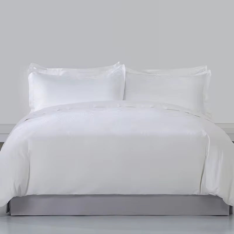 Popular Hotel Satin Fluffy Comforter Sets Good Quality Velvet Duvet Cover Purified 100% Cotton Bedding Set