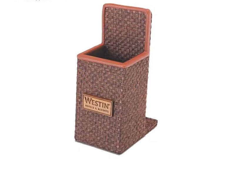 2025 Hot Selling Cheaper Wood Leather Hotel Accessories Sets Products