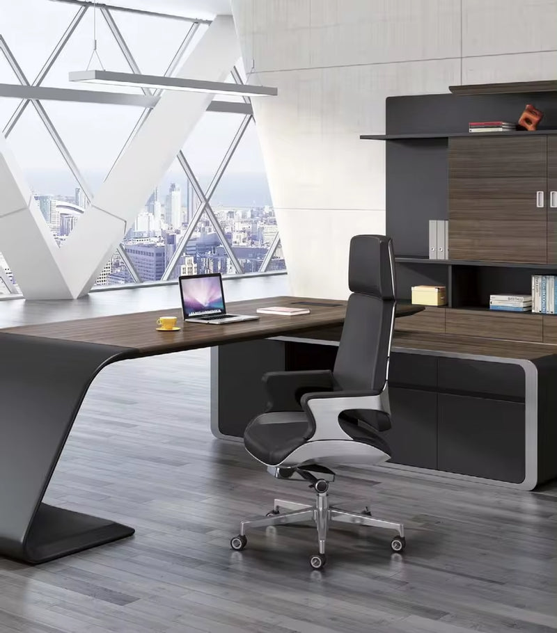 High Grade Multi-Functional Unique Design Leather Office Chair