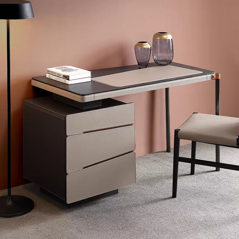 Economic Simple Design Office Computer Desk with Drawer Modern Home Furniture Wooden Study Desk for Home Office