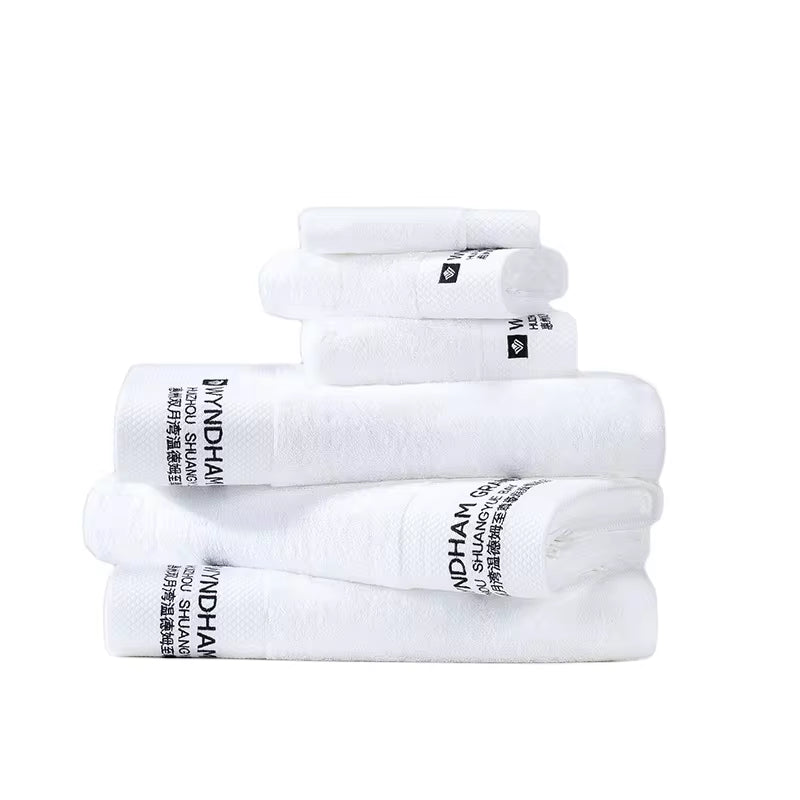 Cotton White Hotel Towels Bath Towel Hand Towel Hot Selling Superior