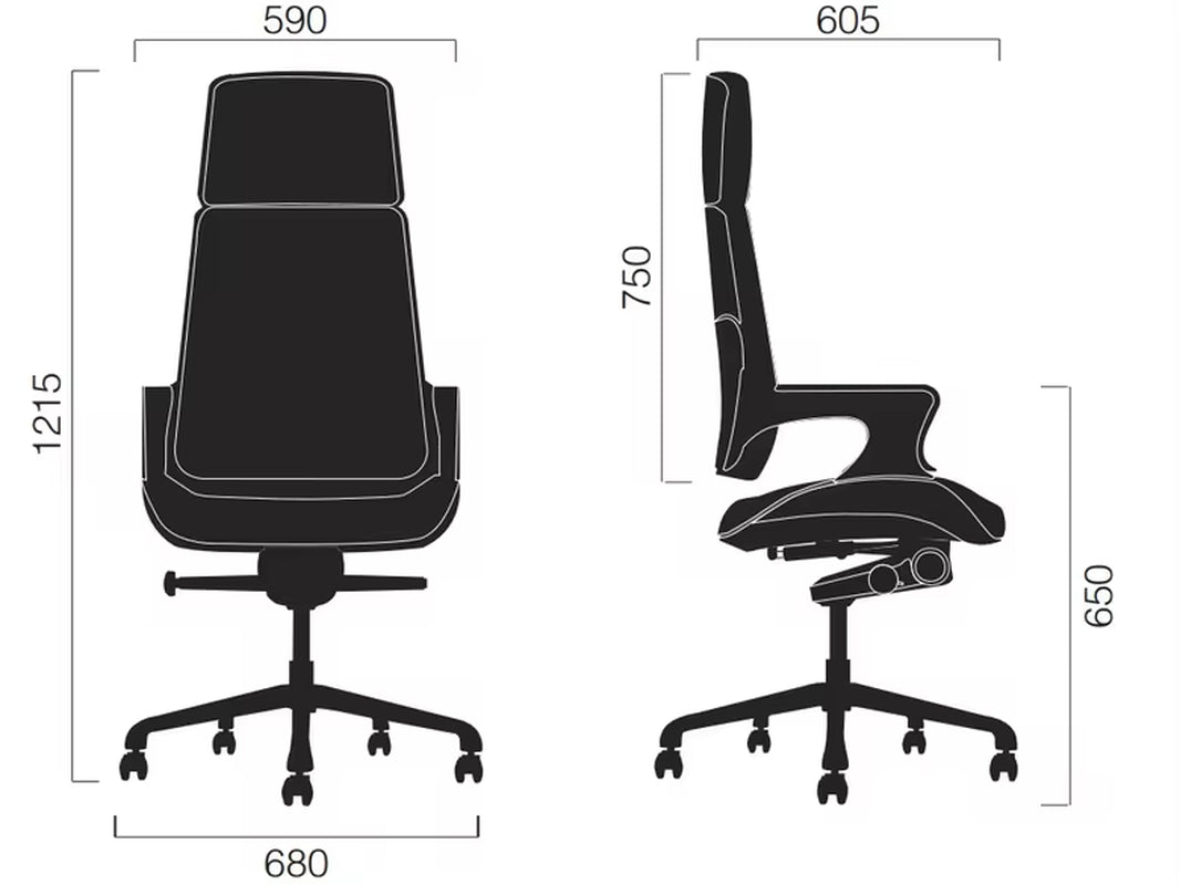 High Grade Multi-Functional Unique Design Leather Office Chair