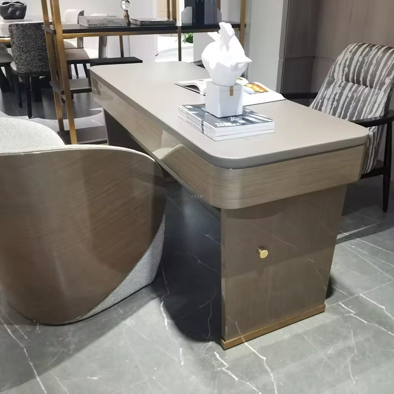 New Design Office Furniture CEO Office Desk Workstation Table Designs Executive Manager Table Desk for Home Office